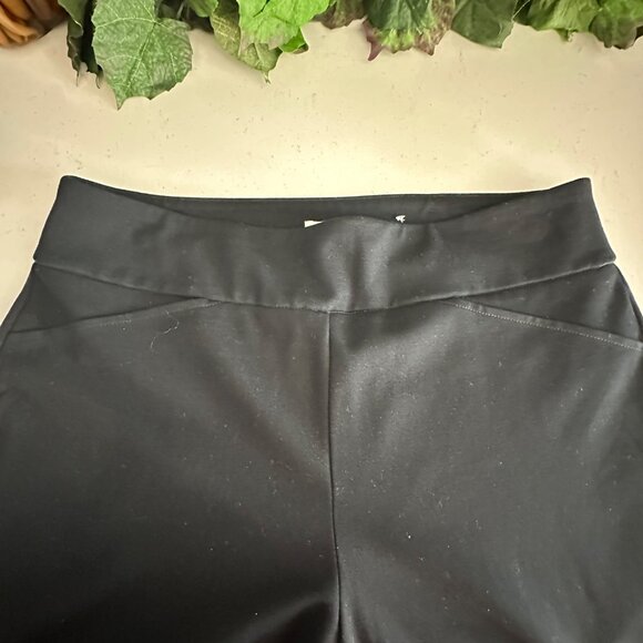 Charter Club Womens Cambridge Slim Black Pants Size 12 Rayon/Nylon/Spandex Blend - Picture 5 of 7